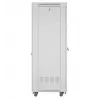Laisvai pastatomas tinklo spintos stovas LANBERG FF01-6842-12SL 42U, 600×800 mm, 2121 mm aukštis, 1200 kg talpa, IP20, pilkas