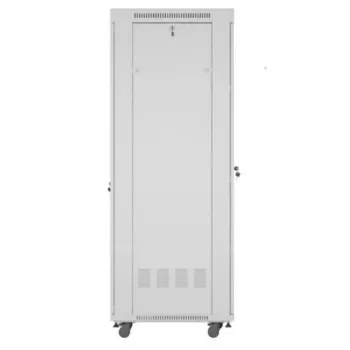 Laisvai pastatomas tinklo spintos stovas LANBERG FF01-6842-12SL 42U, 600×800 mm, 2121 mm aukštis, 1200 kg talpa, IP20, pilkas
