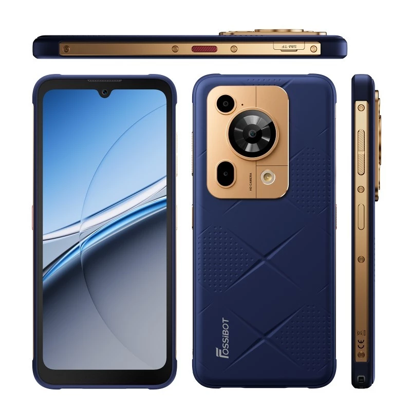 Išmanusis telefonas FOSSiBOT F112 Pro – mėlynas