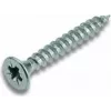 Cimco 190055 cinkuotas metalinis varžtas medienos plaušo plokštei, 60 mm ilgio, 5 mm sriegio skersmuo, 1 vnt.