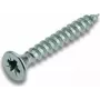 Cimco 190055 cinkuotas metalinis varžtas medienos plaušo plokštei, 60 mm ilgio, 5 mm sriegio skersmuo, 1 vnt.