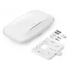Belaidis prieigos taškas Zyxel NWA210AXV2-EU0101F — dviejų juostų 2,4/5 GHz, 2975 Mbps, 2× RJ-45, PoE, baltas