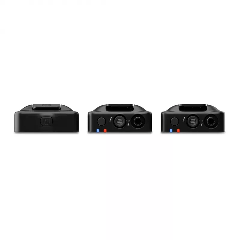 Rode Wireless GO III 3 kartos kompaktiška belaidė mikrofono sistema, juoda