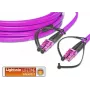 Lightwin LWL šviesolaidinis plokščiasis duplekso pataikinis kabelis, MM OM4, LC-LC (LDP-50 LC-LC 3.0 OM4 FD)