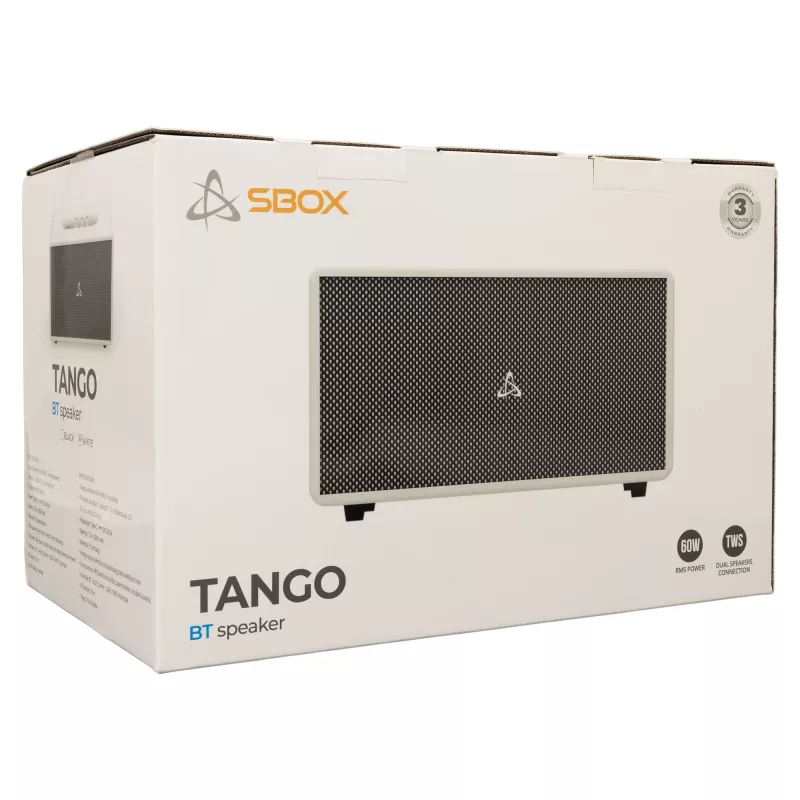 Nešiojamas garsiakalbis Sbox BT-60 Tango White
