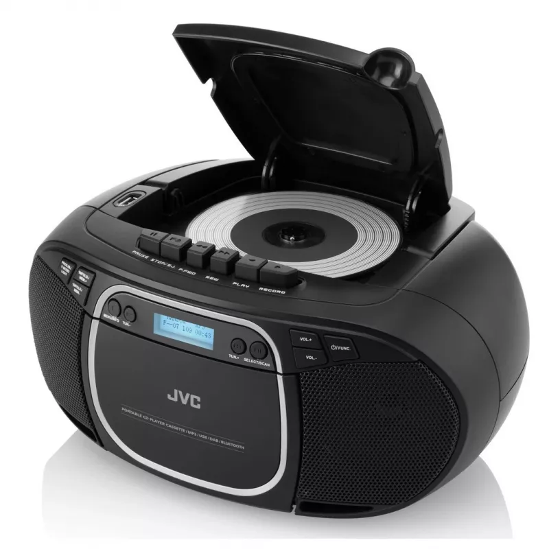 JVC RC-E561B-DAB CD grotuvas Juodas Nešiojamas CD grotuvas
