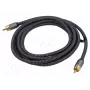 Goobay 65296. Anschluss 1: RCA, Steckverbinder 1 Geschlecht: Männlich, Anschluss 2: RCA, Steckverbinder 2 Geschlecht: Männlich, Kabelmaterial: Kupfer,