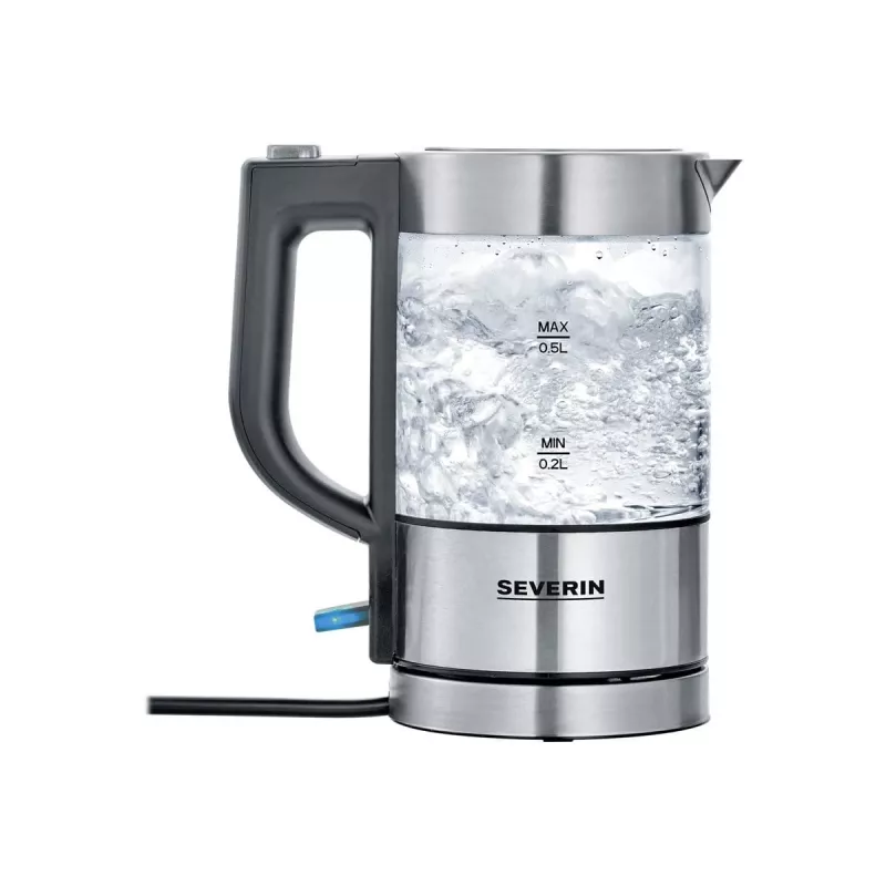Severin WK 3472 Elektrinis virdulys 0,5 L sidabrinis 1100 W
