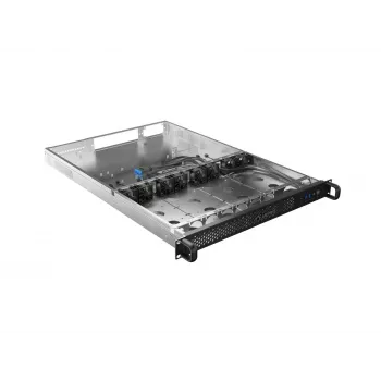 Rack važtaraštis Lanberg SC01-6501-12B 1U Juodas 8 Ventiliatoriai HDD SSD