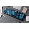 Keychron V6 Max, Gaming klaviatūra, juoda/mėlynai pilka, DE išdėstymas, Gateron Jupiter Red, Hot-Swap, RGB