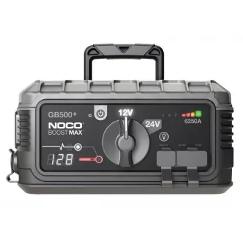 Užvedimo starteris NOCO GB500 6250A 12V/24V, nešiojamas akumuliatoriaus boosteris automobiliams ir komercinėms transporto priemonėms