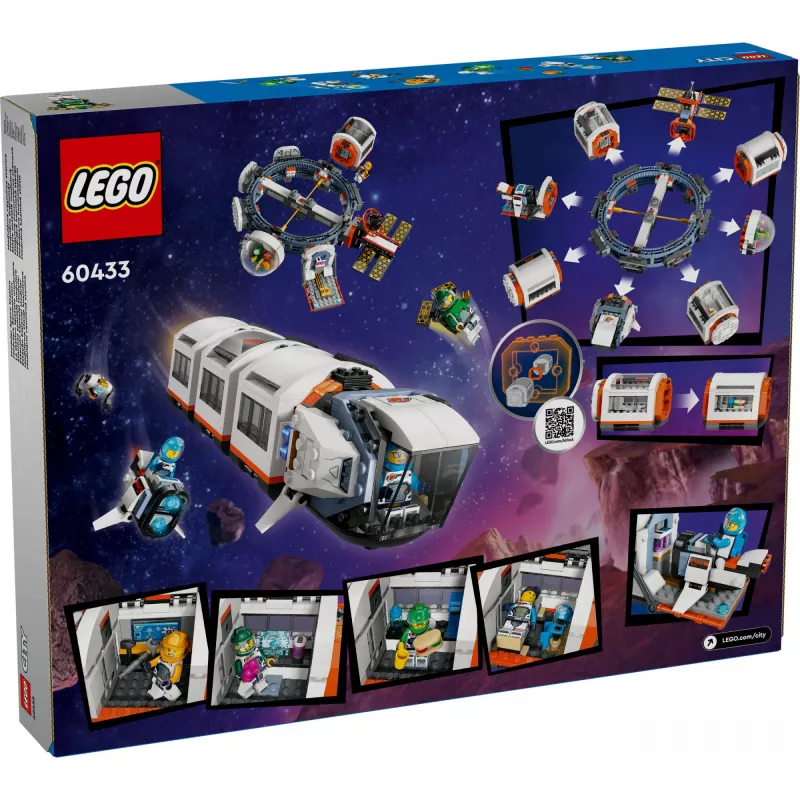 LEGO CITY 60433 Modulinė kosminė stotis
