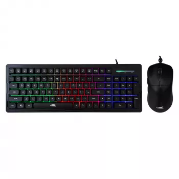 Baracuda BGC-012 Orca Black Combo – žaidimų klaviatūros ir pelės rinkinys