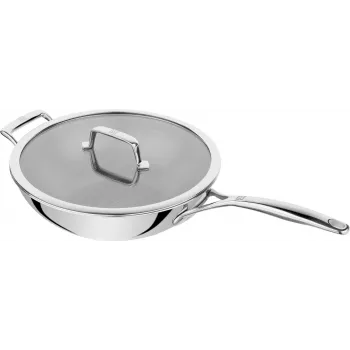 Wok keptuvė ZWILLING Peak 30 cm, 18/10 nerūdijantis plienas, tinkama indukcijai