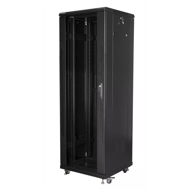 Laisvai pastatomas stovas Lanberg FF01-6637-12B 37U 19 inch 800 kg