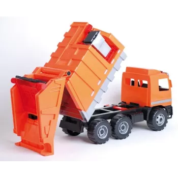 Mechaninis žaislinis šiukšliavežis Lena Mercedes ZL-02026, 70 cm