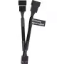 PWM ventiliatorių Y-kabelis THERMALTAKE Tt Mod AC-060-CO1OTN-F1 4-pin, 3 vnt. pakuotė