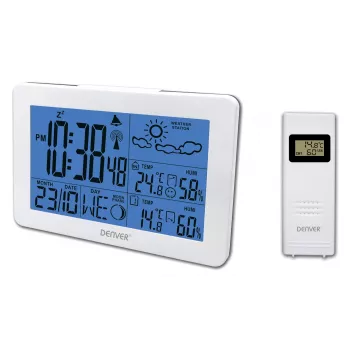 Denver WS-530WHITE skaitmeninė meteorologinė stotelė balta