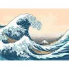 Tapybos rinkinys Ravensburger CreArt ART Collection The Great Wave Hokusai 23690 – piešimas pagal numerius