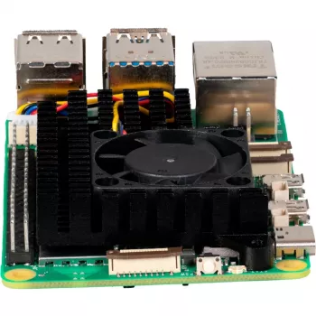 Joy-IT RB-heatsink5 šilumos šalinimo rinkinys juodas (RB-heatsink5)