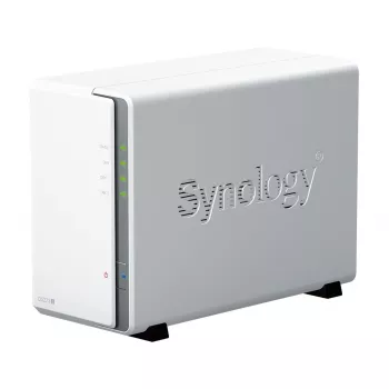 Synology DiskStation DS223J NAS / saugojimo serveris, stalinis, Realtek RTD1619B, 1 GB DDR4, DiskStation Manager, baltas
