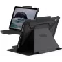 Urban Armor Gear UAG - Dėklas su atverčiamu dangteliu planšetei - Patvarus - poliuretanas (PU) - Juoda - skirta Apple 11 colių iPad Air M2 Wi-Fi, M2 Wi-Fi + Cellular, M3 Wi-Fi, M3 Wi-Fi + Cellular