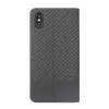 Knyginis dėklas iPhone XS Tellur Carbon – juodas