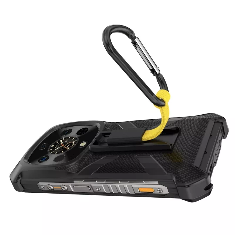 Ulefone juodas daugiafunkcis galinis dėklas Armor 28 Ultra / 28 Ultra Thermal telefonams