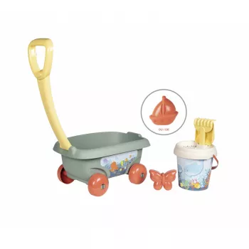 Smėlio žaidimų rinkinys Simba-Dickie Smoby 867034 — plastikinis, įvairiaspalvis, nuo 1 metų