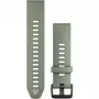 Garmin Quickfit 010-13391-02 keičiamas dirželis 20 mm, žalia/pilka, silikoninis