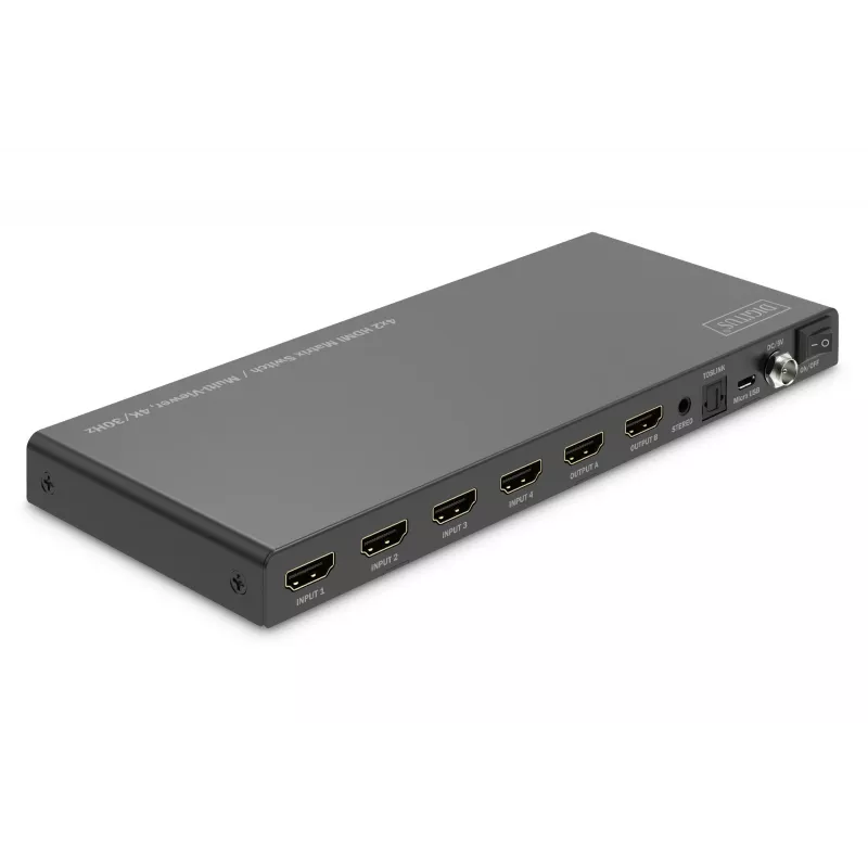 HDMI matricos jungiklis su kelių vaizdų funkcija DIGITUS DS-55345