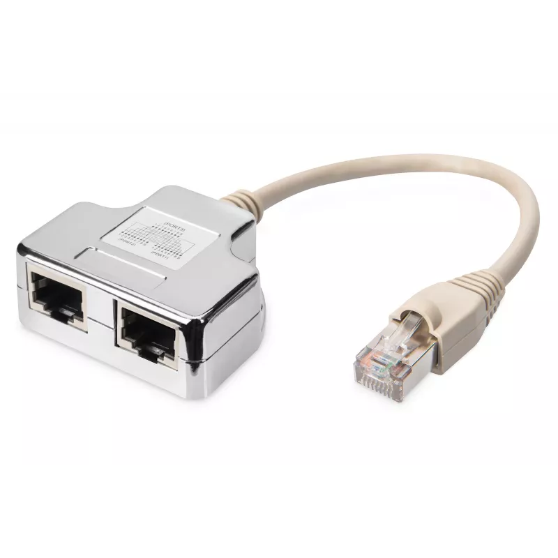 Pataisos laido adapteris Digitus CAT 5e ekranuotas 1:1