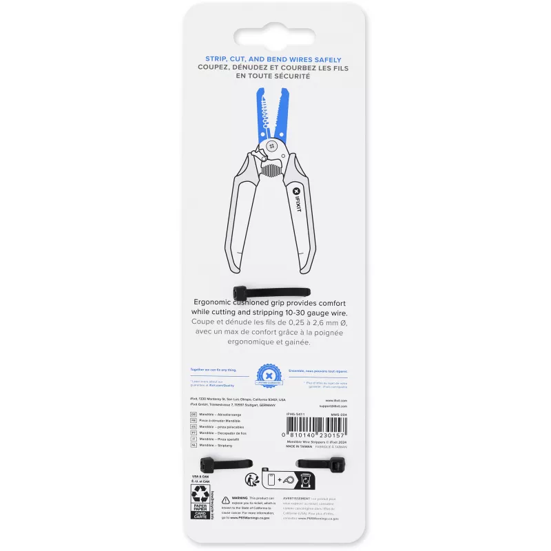 iFixit Mandible vielos nuėmikliai, 0,25–2,6 mm