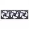 Ventiliatorių komplektas radiatoriui Jonsbo ZB-360 Reverse Blade PWM ARGB 360mm Juodas