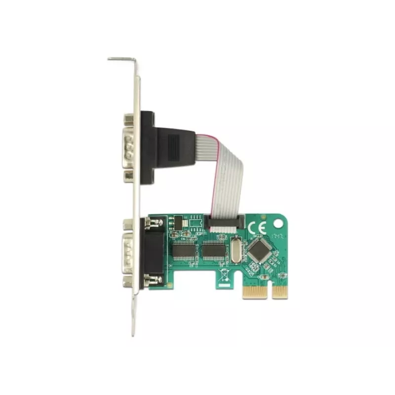 PCIe sąsajos plokštė DeLOCK 89918, 2×RS-232