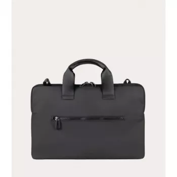 TUCANO GOMMO Slim Laptoptasche für Notebook 15.6 Zoll MacBook Pro 16 schwarz - Die Gommo-Taschen- und Accessoires-Linie besteht aus einem Material - w
