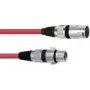 Garso kabelis Omnitronic 30220903 3 m XLR 3 kontaktų raudonas