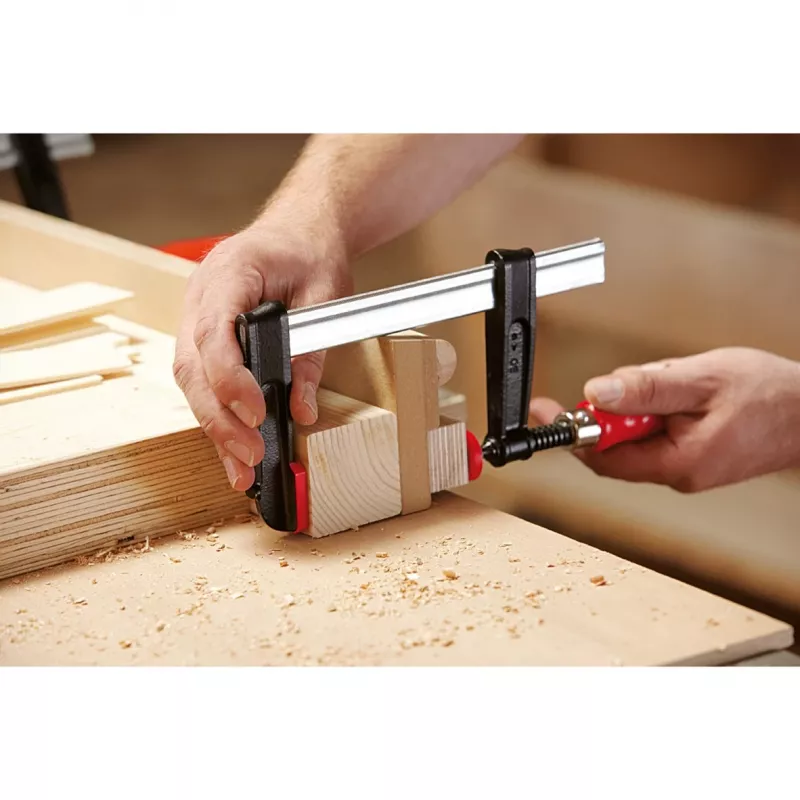 Sraigtinis spaustuvas BESSEY TPN16BE (juodas/raudonas, 160/80)
