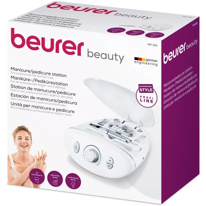 Manikiūro ir pedikiūro rinkinys Beurer MP 100 Nail Care