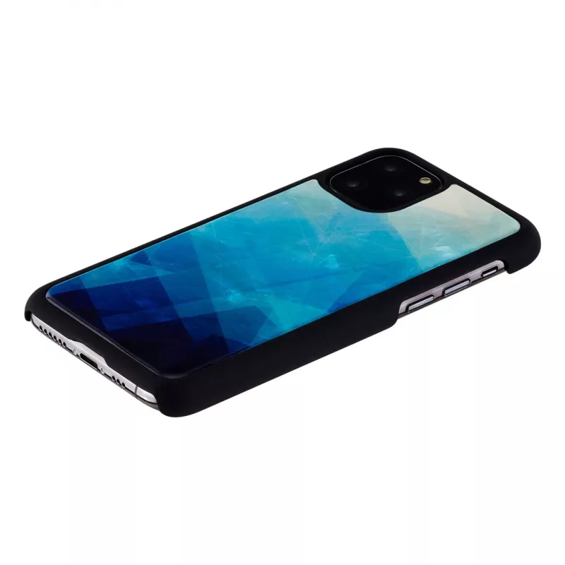 Apsauginis dėklas išmaniesiems telefonams iKins iPhone 11 Pro – mėlynas ežeras ir juoda spalva