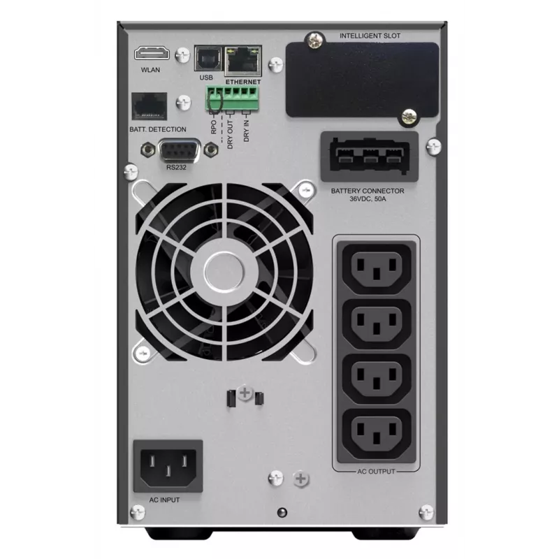 PowerWalker VFI 1000 ICT IoT nepertraukiamo maitinimo šaltinis (UPS) dvigubo keitimo (Online) 1 kVA 1000 W 4x IEC C13 lizdai