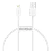 Baseus Superior Series laidas USB į Lightning, 2,4 A, 0,25 m (baltas)