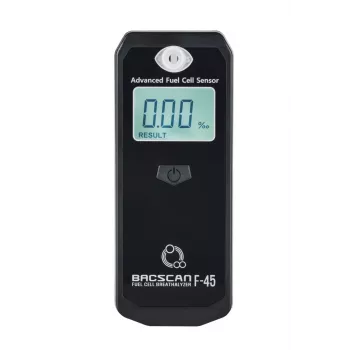 BACscan F-45 alkotesteris 0-4% Juodas