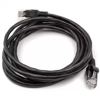 Kabelis Cat5E UTP, 2 m, juodas