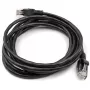 Kabelis Cat5E UTP, 2 m, juodas