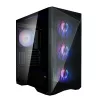 Zalman Z9 Iceberg MS juodas ATX vidutinis bokštas kompiuterio korpusas su 4x 140 mm ARGB ventiliatoriais