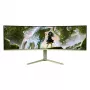 Išlenktas kompiuterio monitorius Arozzi Nova 49 colių (124,5 cm) Dual QHD 5120×1440 LED VA, 4 ms, Žalias
