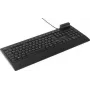 Renkforce RF-CKB-200 USB klaviatūra vokiečių QWERTZ, juoda su išmaniąja kortelių skaitytuvu (RF-CKB-200)