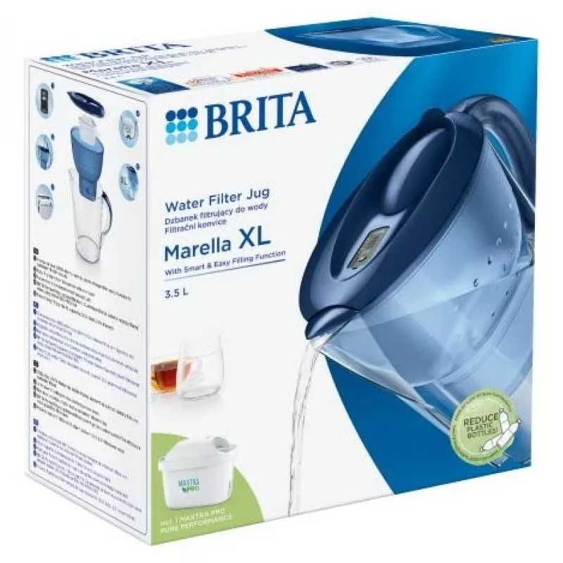 BRITA Marella XL+1 vandens filtro ąsotis su Maxtra Pro PP kasetė