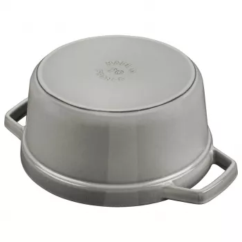Staub 40509-312-0 puodas 5.25 L apvalus Graphite, pilkas